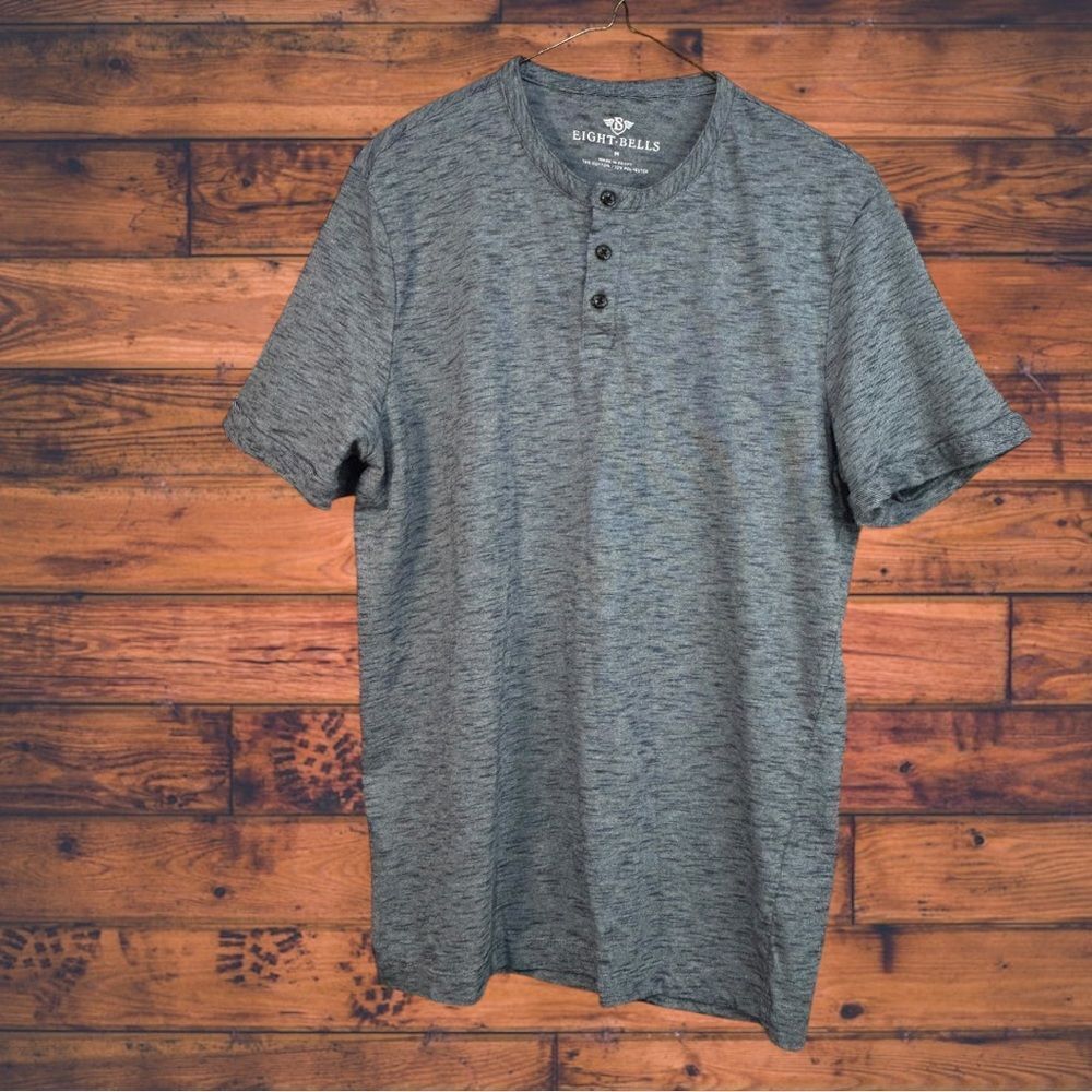5 for $25🔥Eight Bells Grey‎ Heather Short Sleeve T-Shirt Medium